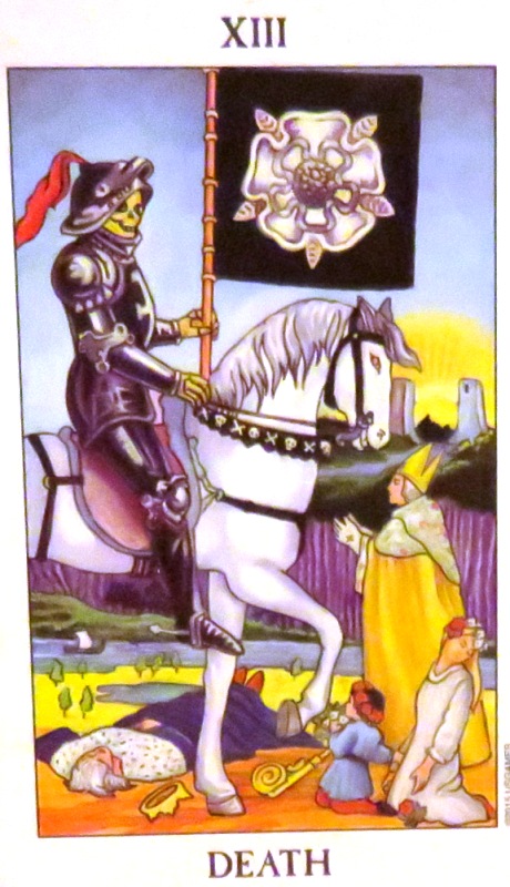 The Death card symbolizes the end of a major phase or aspect of your life that is no longer serving you,