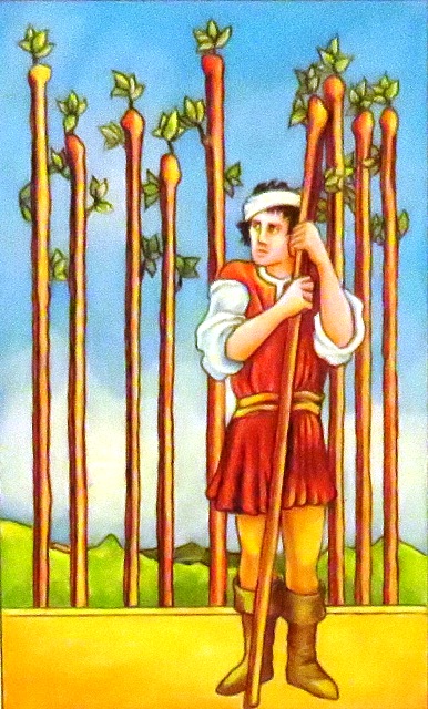seven of wands