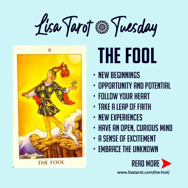 It’s time to work with The Fool Card when you’re ready to take a risk and explore new beginnings.