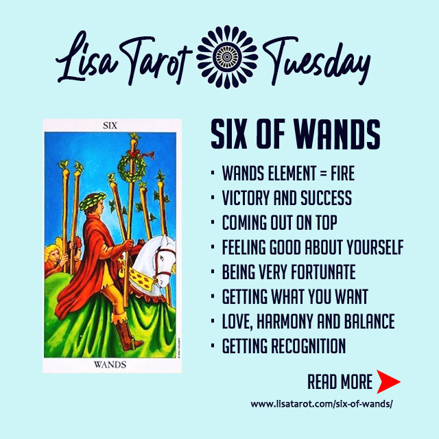 The Six of Wands represents triumph and victory! This card indicates good news and success. If this was a yes or no answer, the Six of Wands is Yes!